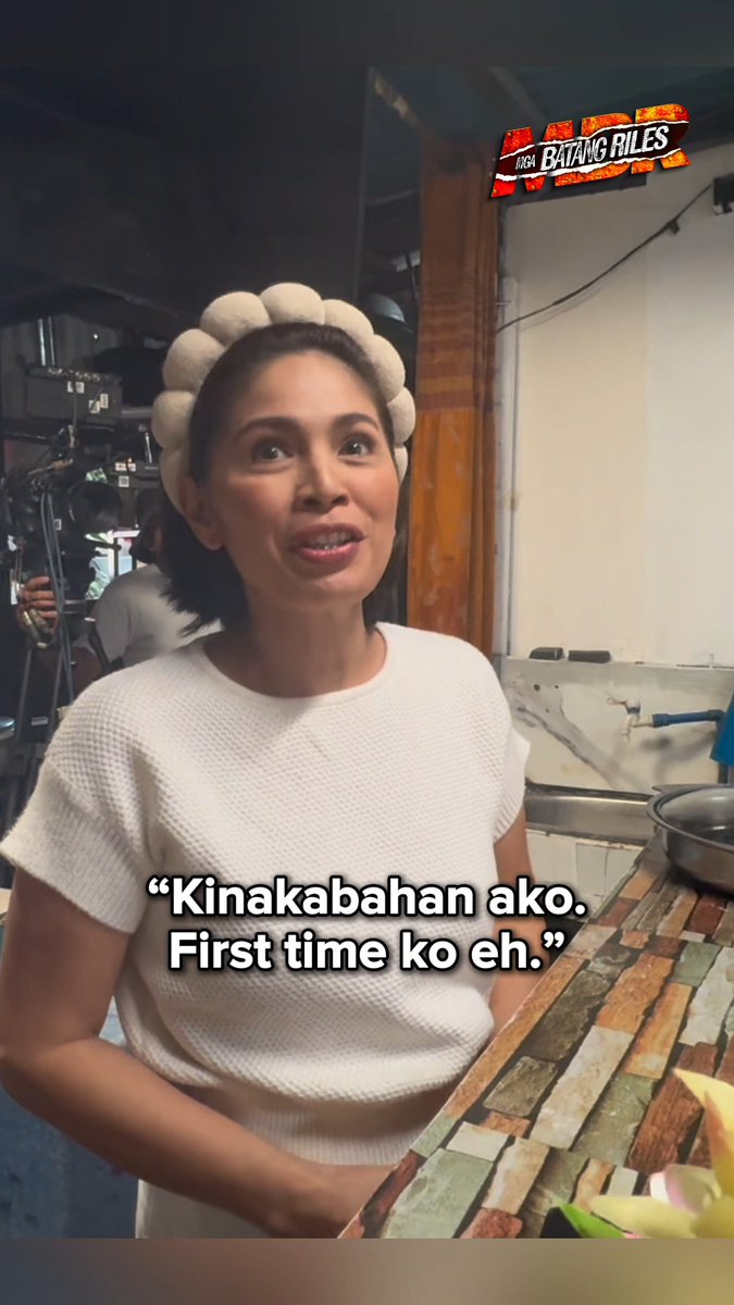 KABADO SI MOMMY GRACE? 😁 Kinakabahan pero masaya si Mommy #GraceTanfelix sa kanyang taping sa #MgaBatangRiles dahil kaeksena rin niya ang kanyang anak! Silipin pa ang mga ganap behind-the-scenes sa video na ito! 🤩 #MiguelTanfelix #OkayNaTo #MBROkayNaTo