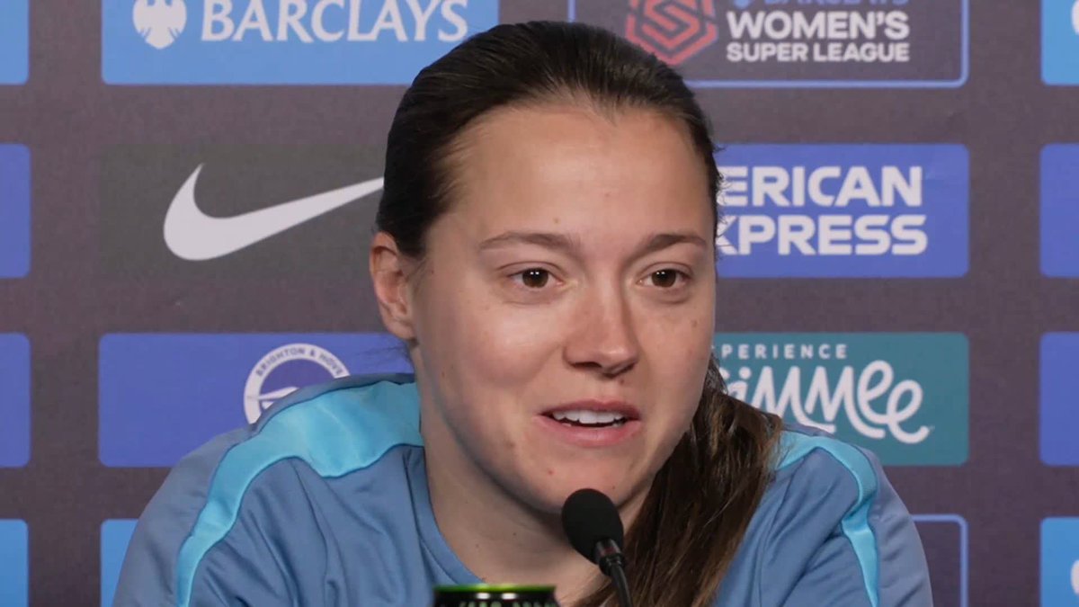 "I'm really excited!" 🔥 Fran Kirby looks ahead to Brighton facing her former club Chelsea this weekend 🤯