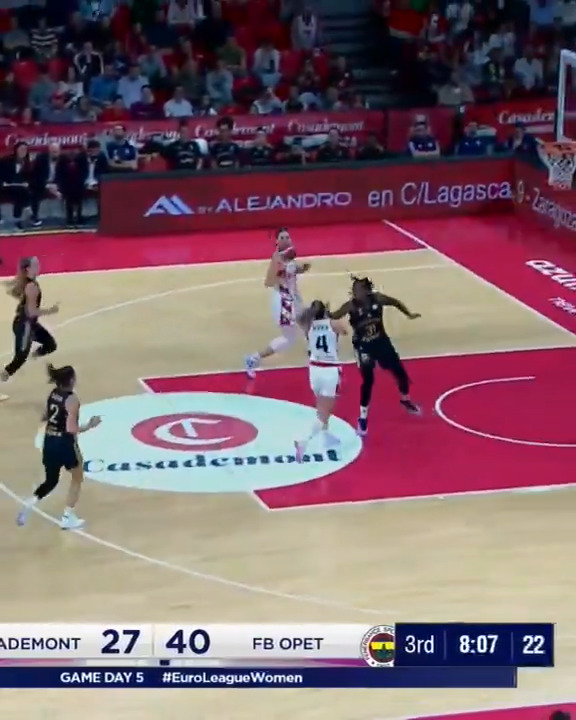 Marea Roja's favorite 🌊♥️ Let’s take a moment to enjoy Mariona Ortiz’s top plays from this #EuroLeagueWomen season and wish her the happiest of birthdays! 🦁