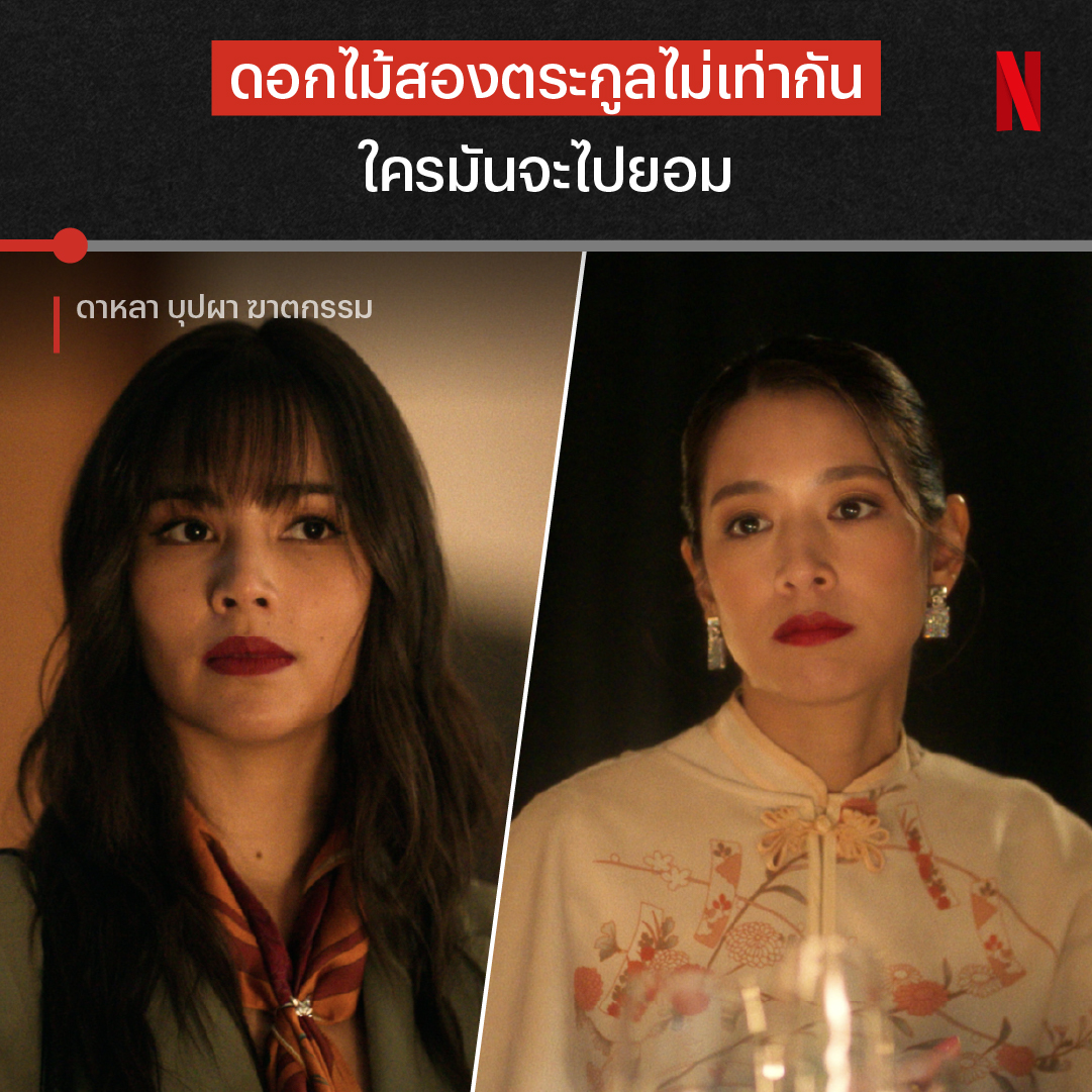ดาหลามีสตั๊น เจอซ้อใหญ่ใส่ไปหลายดอก 🔥 แค่เปิดเรื่องมา #ดาหลาบุปผาฆาตกรรม ก็สาดอารมณ์กันแบบไม่ไว้หน้าใคร และในซีรีส์เรื่องนี้ “ดอกไม้” นี่แหละจะเป็นกุญแจสำคัญในการหาตัวคนร้าย ถ้าคุณชอบการจับผิด และขบคิดไปกับบทที่เสียดสีสังคม เราไม่อยากให้คุณพลาดเรื่องนี้ ที่ #NetflixTH
