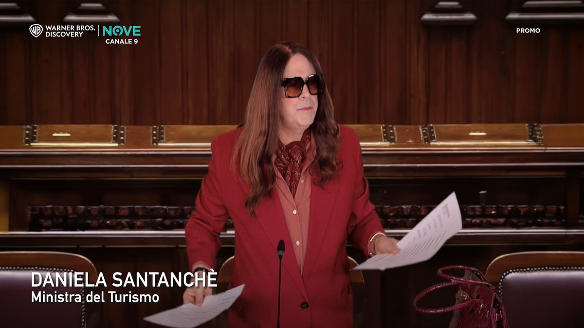 Oggi in prima serata sul #NOVE l'intervento integrale della ministra. #FratelliDiCrozza