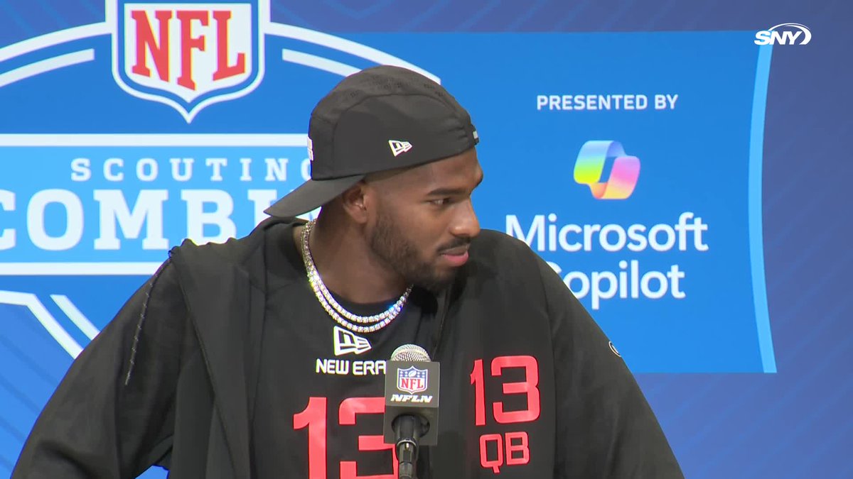 "If you're not trying to change the franchise or the culture, don't get me" Shedeur Sanders is asked about what NFL teams can expect from him once he steps into the league: