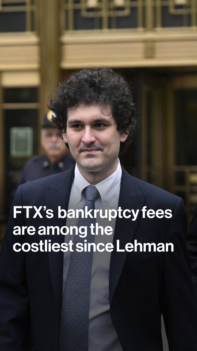 The cost of FTX’s bankruptcy is approaching $1 billion, making it one of the costliest bankruptcies since Lehman Brothers collapsed in 2008. But that expense might have actually been worth it. Jonathan Randles has more