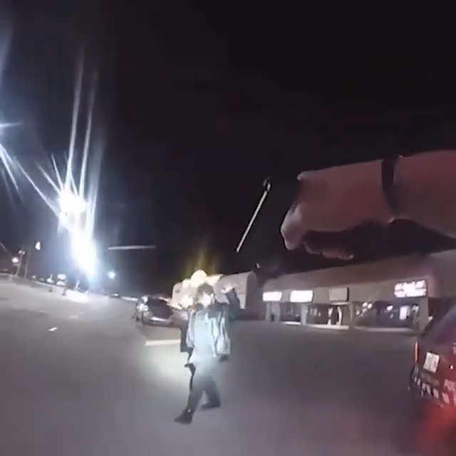 Good discretion shown here by the officer. I'd imagine a decent number of folks would have fired the first time the guy tried to rush him but this officer waited until the guy drew his gun before he engaged. Now the guy is a #FAFO gold medal recipient. #CityLife #cops #discretion #lessons #learning #police #BallisticsTest