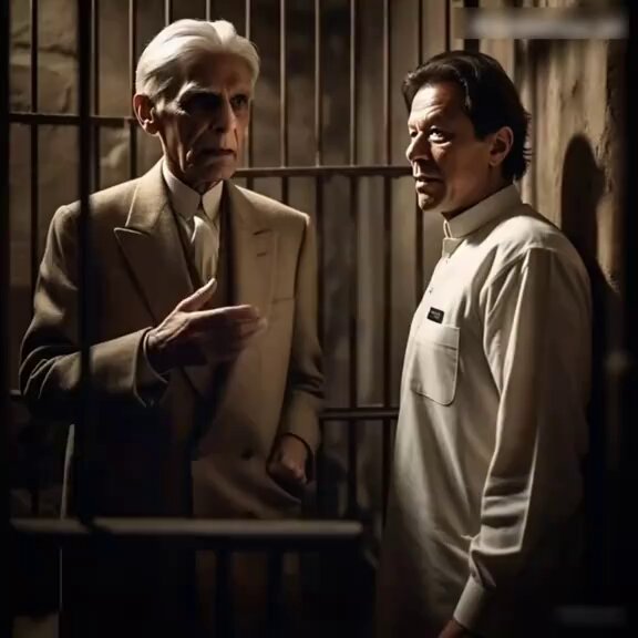 آپ کے خیال میں خان صاحب، قائداعظم محمد علی جناح سے کہا کہہ رہے ہیں؟ ❤️