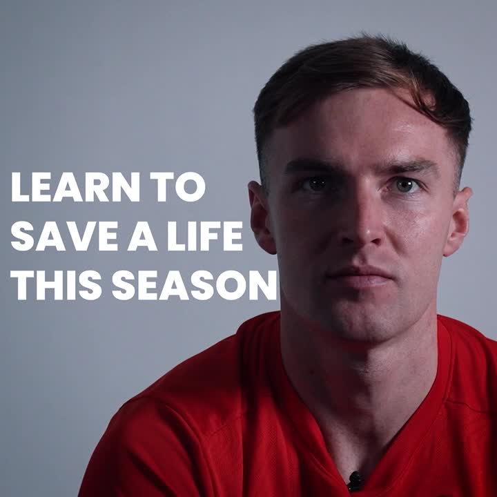 "It can go such a long way to saving someone's life." James Bree on the importance of learning CPR as we mark British Heart Foundation's Heart Month ❤️