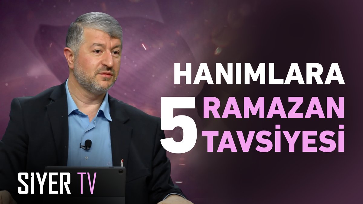 Muhammed Emin Yıldırım Hocamızdan hanımlara Ramazan ayı için tavsiyeler...