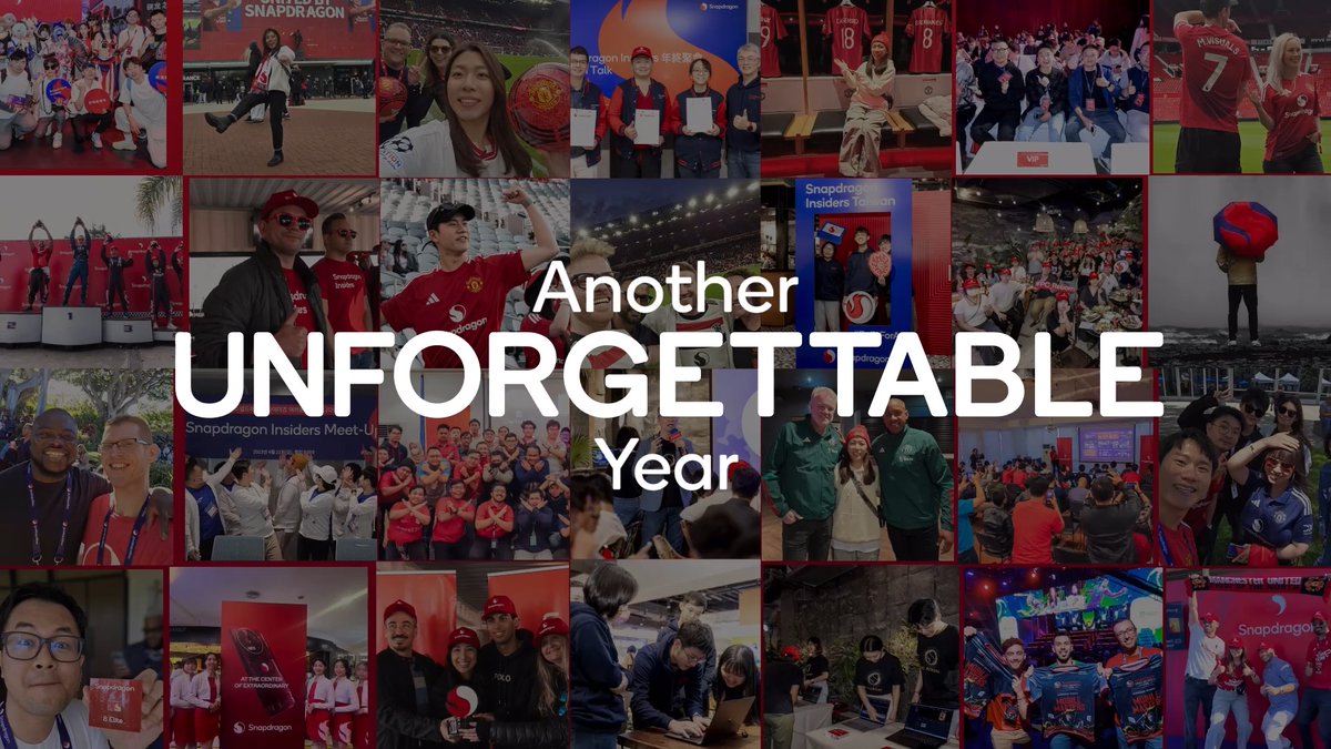 Celebrating four years of networking, friendships, and tech. Happy Birthday Snapdragon Insiders community 🥳