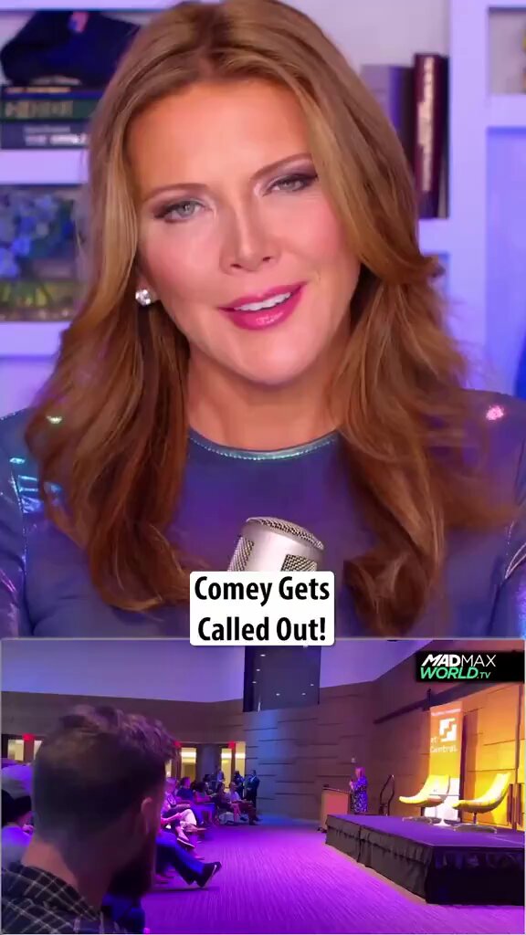 NOT SURE THE DEEP STATE AND THE DYED IN THE WOOL DEMOCRATS LIKED THIS. James Comey is called out - Who is this guy? Anyone know? This is hilarious, but they didn't appreciate his enthusiasm.