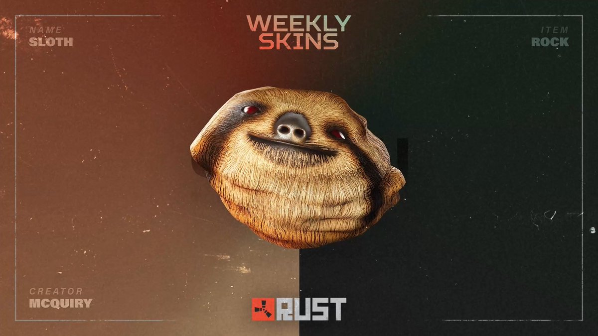 This week's community skins are now live on the Steam Item Store! ๐ฆฅ๐ชจ View the full collection and get yours here: