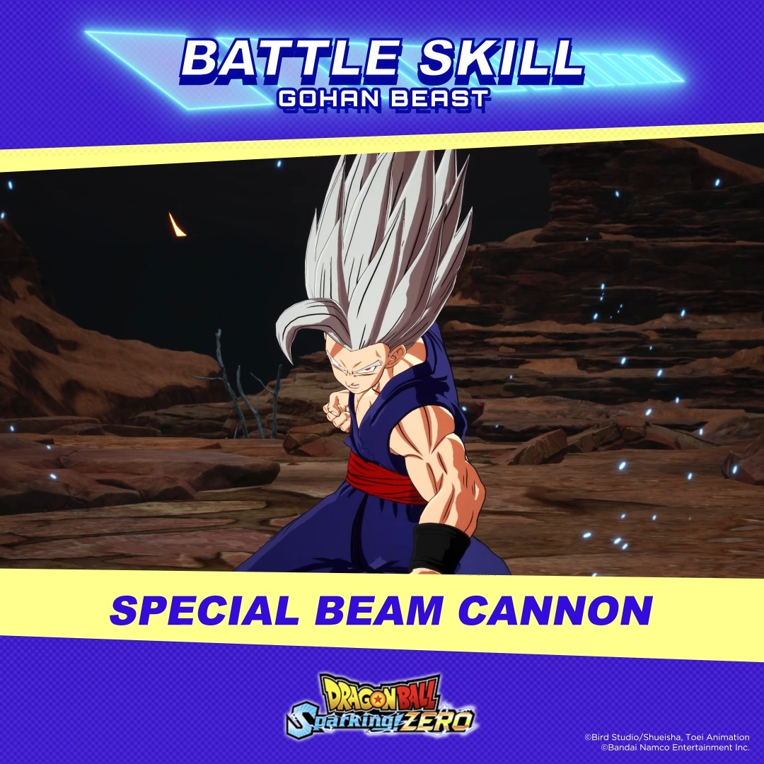 "I'm giving this everything I've got." Go wild with Gohan Beast in DRAGON BALL: Sparking! ZERO "Hero of Justice" DLC Pack. #DBSZ