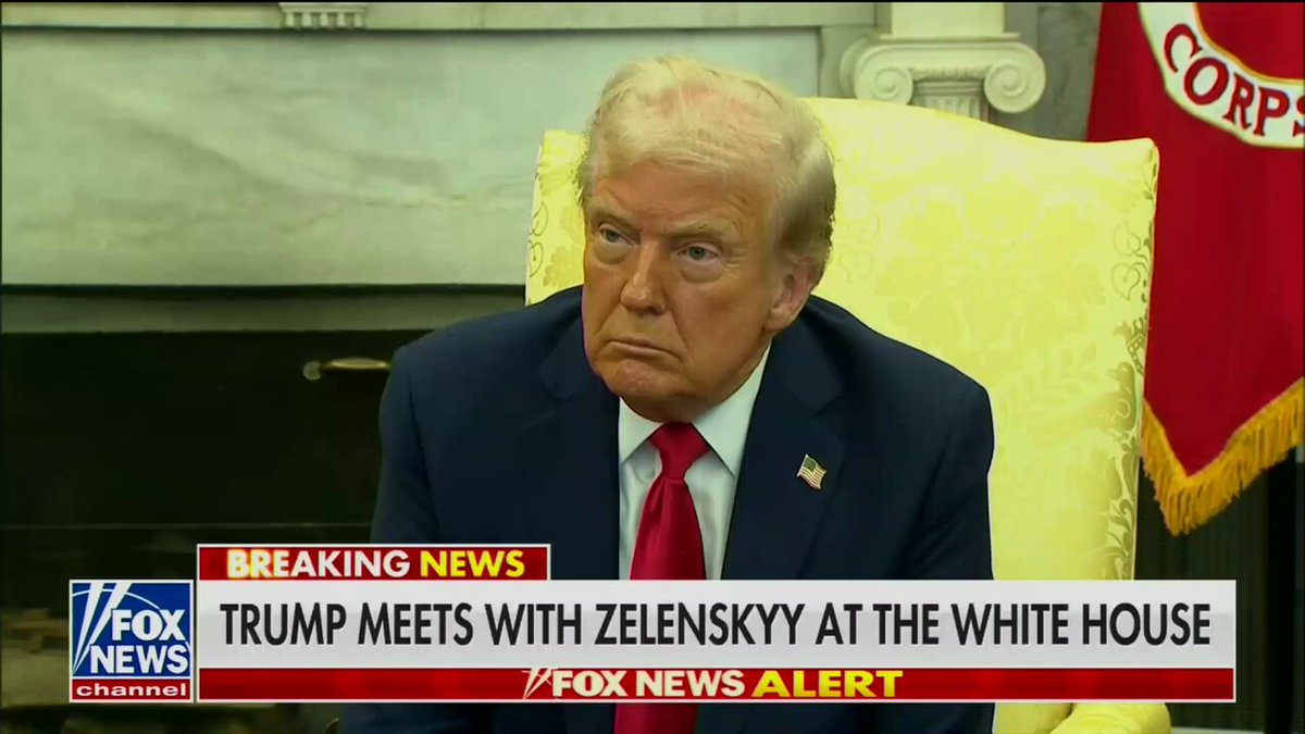 Wow -- here's the footage of Trump attacking Zelenskyy during their meeting in the White House