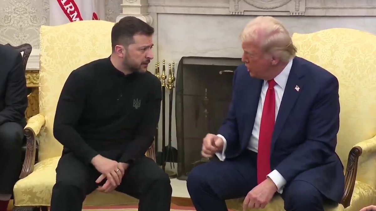 JUST IN: 🇺🇸🇺🇦 US Vice President Vance slams Ukrainian President Zelensky for being disrespectful and unappreciative. "Have you said thank you once? Offer some words of appreciation for the United States of America and the president who is trying to save your country."