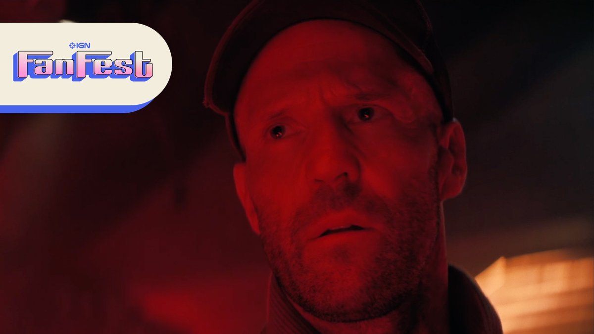 Jason Statham takes out a room of bad guys to the tune of Irish folk in this clip for #AWorkingManMovie, directed by David Ayer! #IGNFanFest