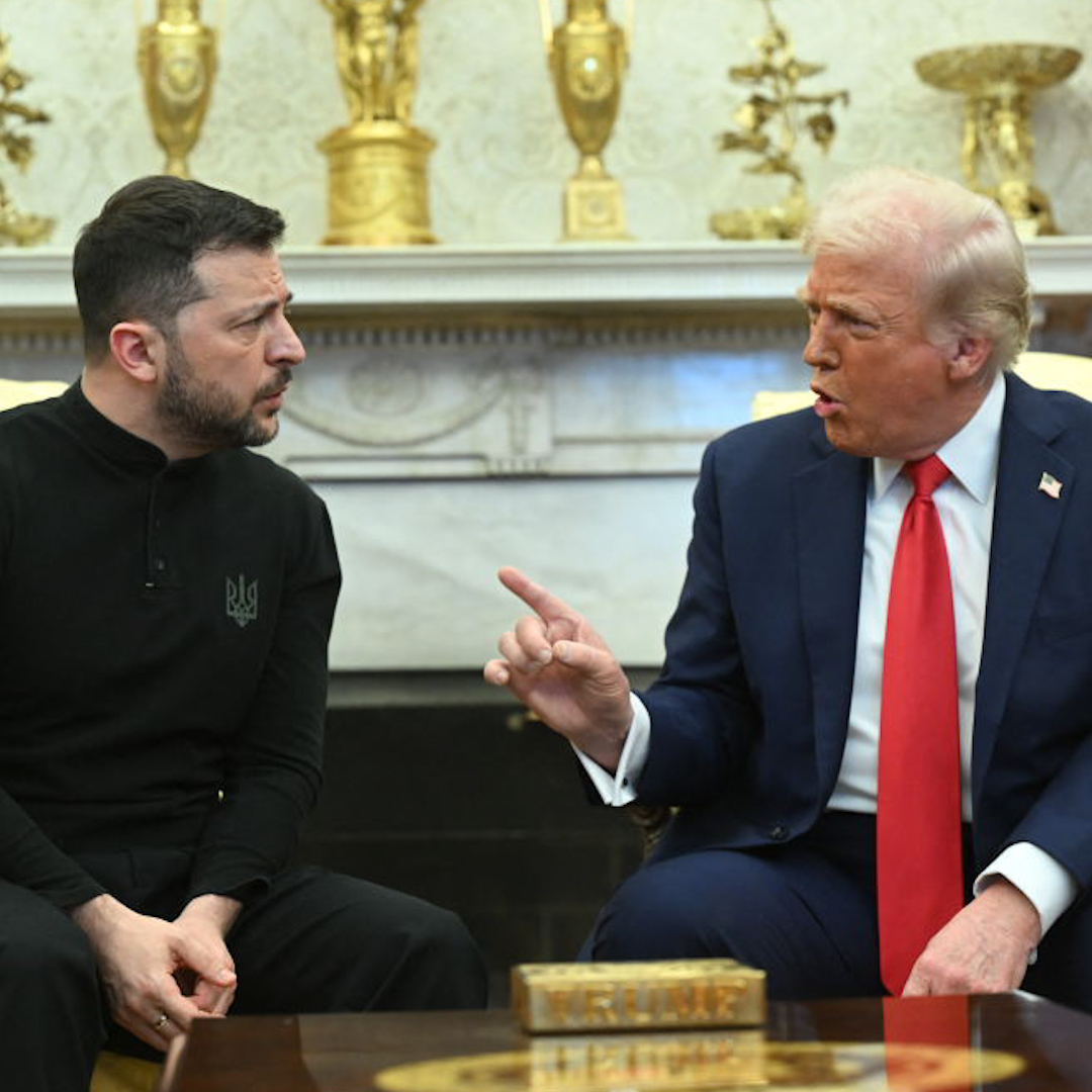 President Donald Trump and Vice President JD Vance had a heated exchange with Ukrainian President Volodymyr Zelensky in the Oval Office. Vance called Zelensky "disrespectful," while Trump told the Ukrainian leader he should be more thankful for US support.