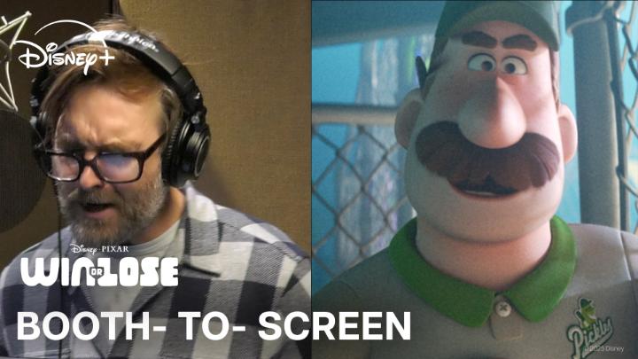 The voices behind The Pickles 👏 New episodes of Pixar’s #WinOrLose are available Wednesdays only on Disney+.