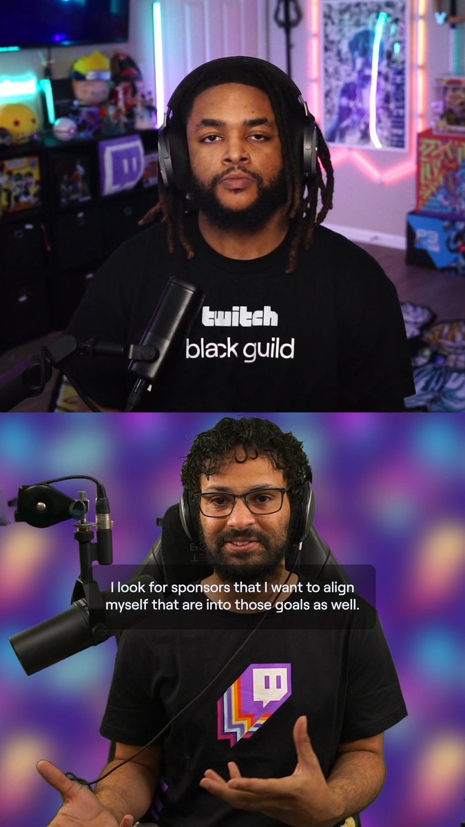 💜 Be you. Be real. Be brilliant. LG KDot &amp; Thormungandr talk about the power of showing up as yourself on Twitch—because the best streams come from streaming in honesty. #BlackBrilliance