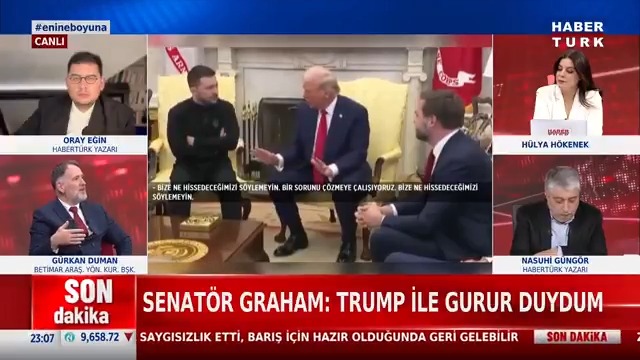 Zelenski'ye gelen destek açıklamaları ne anlama geliyor? Avrupa Trump'ı karşısına mı alıyor? Gürkan Duman (GÜRKAN DUMAN) #EnineBoyuna'da yorumladı.