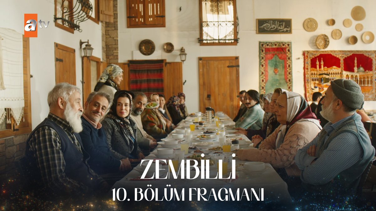 "Mevlam iyi ki yaratmış Ramazan'ı, yine bereketiyle geldi mübarek..." 10. Bölüm fragman #Zembilli yeni bölümüyle Cuma 20.00’de atv’de. atv