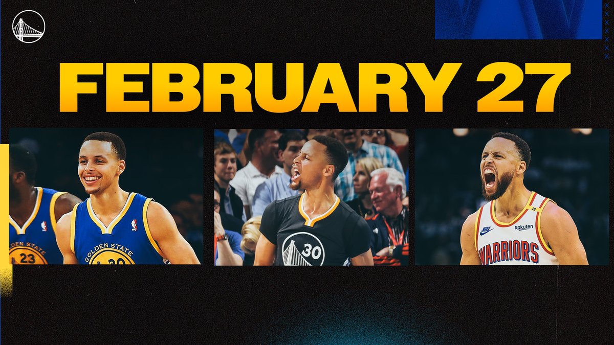 February 27th is now forever known as Stephen Curry Day