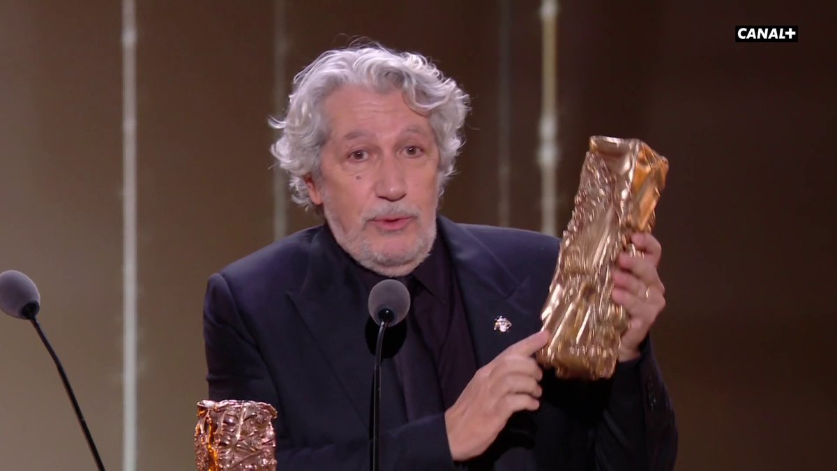 Le boss, tout simplement 👑 Le discours d'Alain Chabat, meilleur acteur dans un second rôle dans L'Amour Ouf.