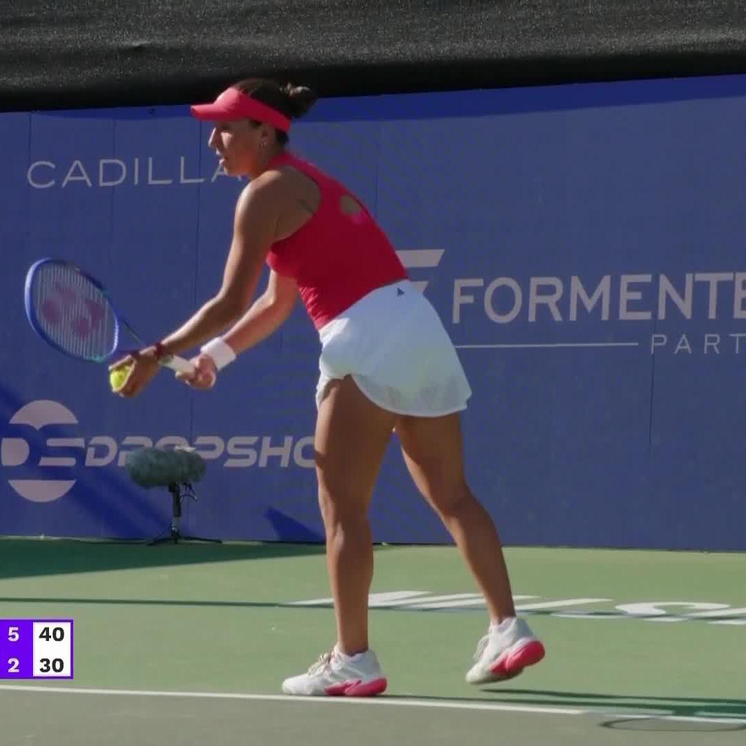 This Jess In 📰 Jessie Pegula is through to the semis after defeating Blinkova in straight sets, 6-2, 6-2 in Austin! #ATXOpen