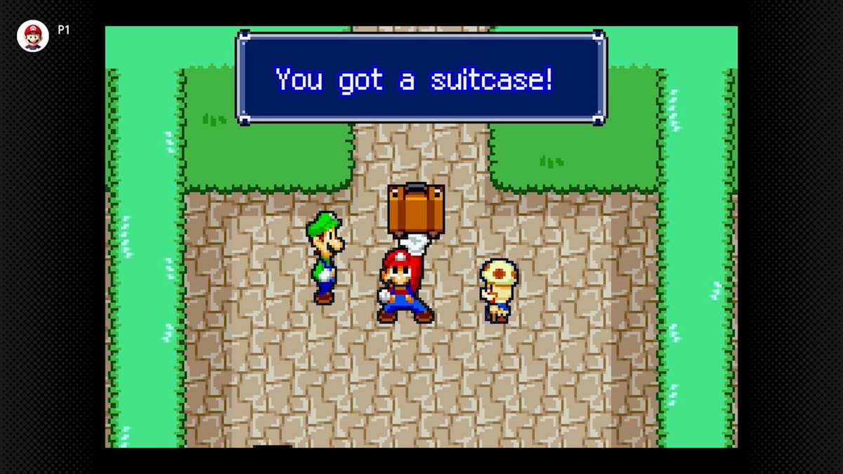 Come on, let's get going! Play #MarioLuigiSuperstarSaga for #GameBoyAdvance, available for #NintendoSwitchOnline + Expansion Pack members.