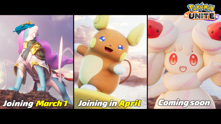Still feeling Pokémon Day vibes? Jump into Pokémon UNITE & check out the latest updates! -Suicune, Alolan Raichu, & Alcremie are joining the fray! -The return of Remoat Stadium -A new battle mode Use the gift code POKEDAY25, and play as Suicune today!