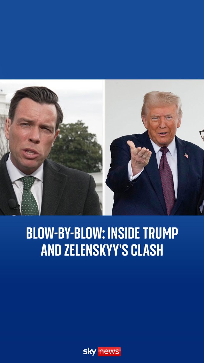 Donald Trump and JD Vance held a heated meeting with Ukrainian President Volodymyr Zelenskyy in front of the media. Our US Correspondent Mark Stone was at the White House and captured the historic day, blow-by-blow. Latest: