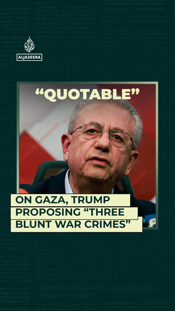"What [Trump] called for is three blunt war crimes." Mustafa Barghouti, secretary general of the Palestinian National Initiative, breaks down US President Trump’s latest statements on Gaza’s future and what they really mean.