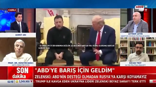 Zelenski'nin açıklamaları nasıl değerlendirilmeli? Ukrayna-Rusya savaşı nereye evrilecek? Habertürk TV Güvenlik Politikaları Koordinatörü Çetiner Çetin #HaberBülteni'nde anlattı.