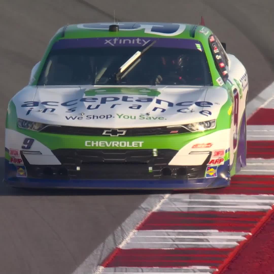 Just watching those Ross Chastain hands.