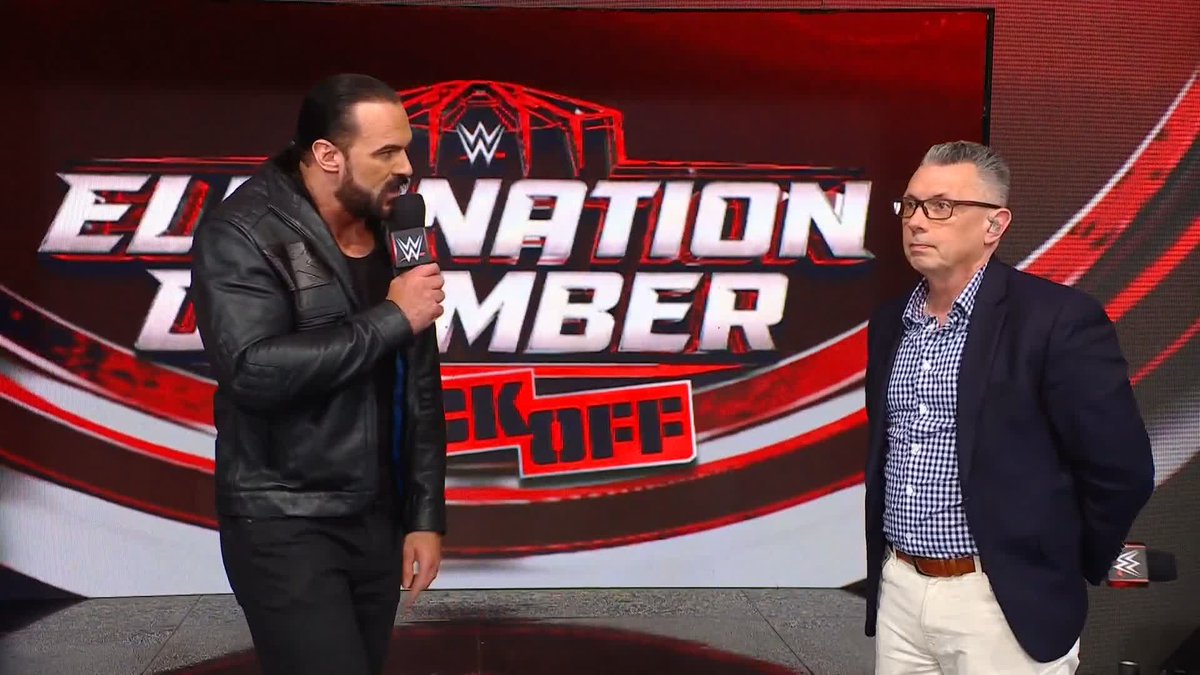 .Drew was wild for that one... 😳 #WWEChamber