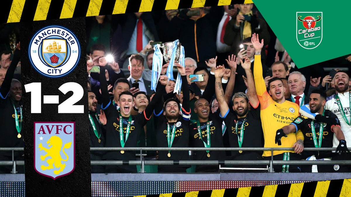 #OnThisDay in 2020: #ManCity won the Carabao Cup vs Aston Villa. 🏆