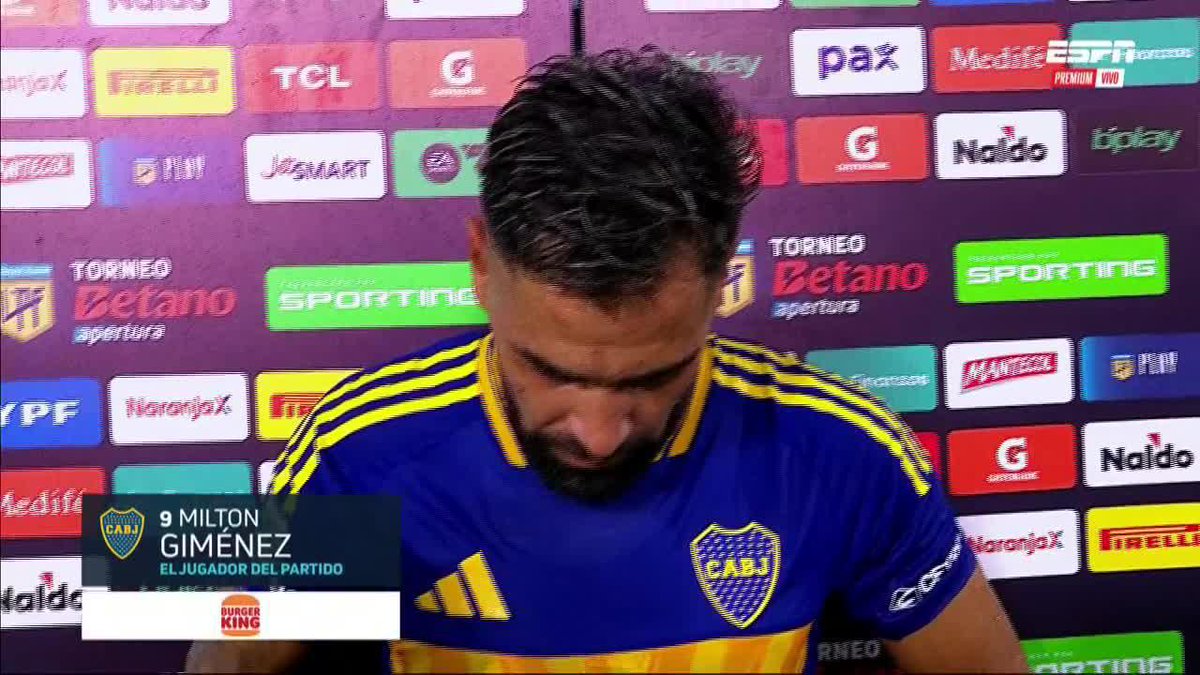 🗣️MILTON #GIMENEZ: "La idea es TERMINAR CAMPEONES. YA está, no hay que mirar para atrás, darle para adelante y avanzar".