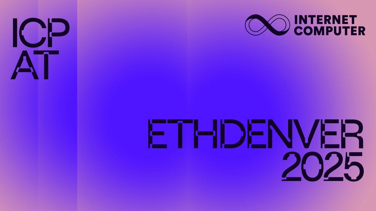 We're still going strong on day 2 at ETHDenver 🏔🦬🦄 Devs from Ethereum and Bitcoin joined us at the ICP booth to learn about scaling solutions. But the real showstopper? Onchain AI capabilities. We're still here all weekend, come say hi.