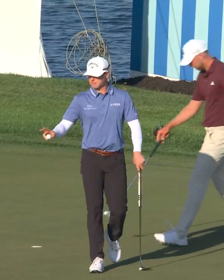 An eagle to make the cut?! 😳 Max Greyserman delivers under pressure.