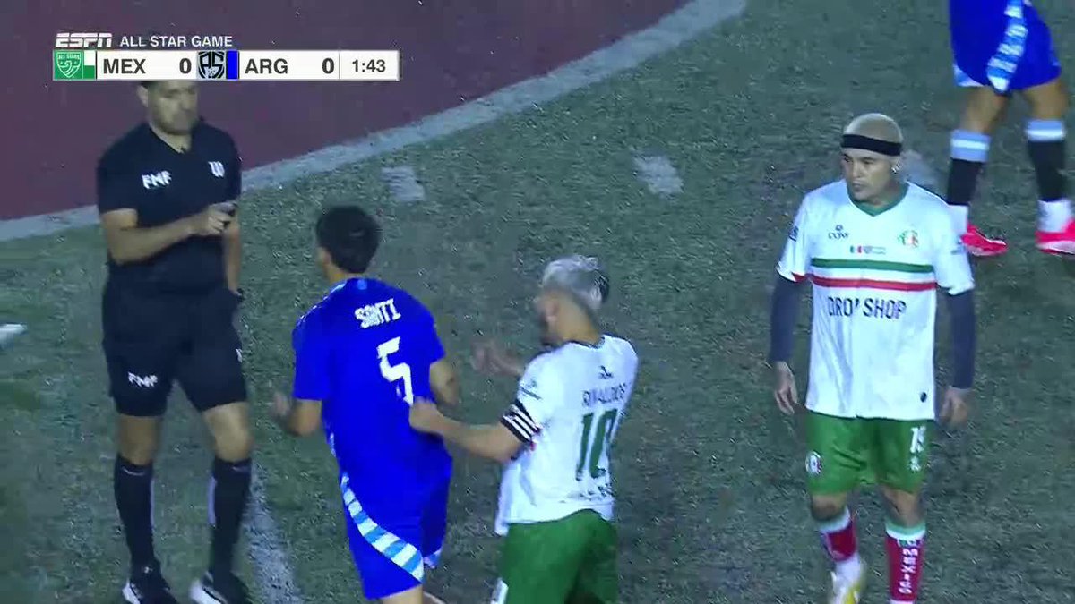 MINUTO DE PARTIDO, MÉXICO GRITÓ "OLE" Y SE PICÓ TODO CONTRA ARGENTINA. 📺 El All Star, por #DisneyPlus Premium
