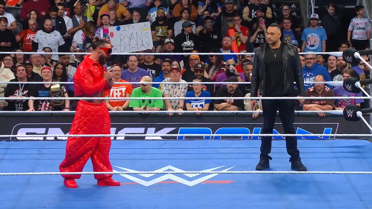 .Seth Rollins has joined the party and he's got a warning for EVERYBODY! #SmackDown