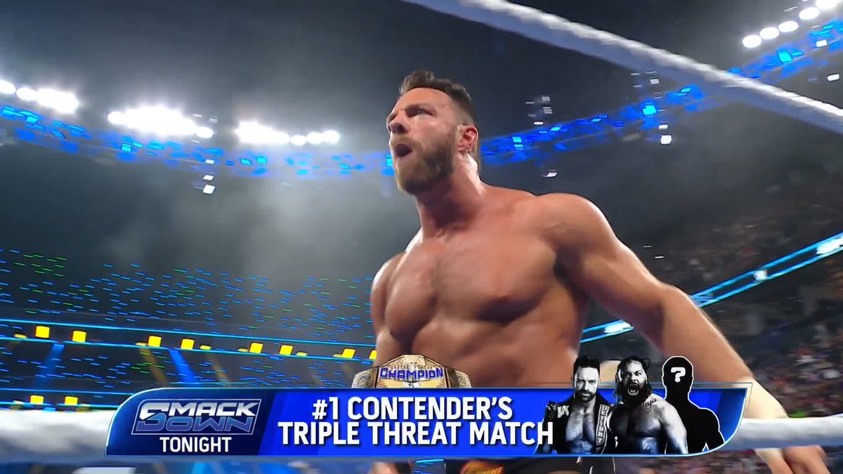 .LA Knight has qualified for TONIGHT'S #USTitle No. 1 Contender's Triple Threat Match! #SmackDown