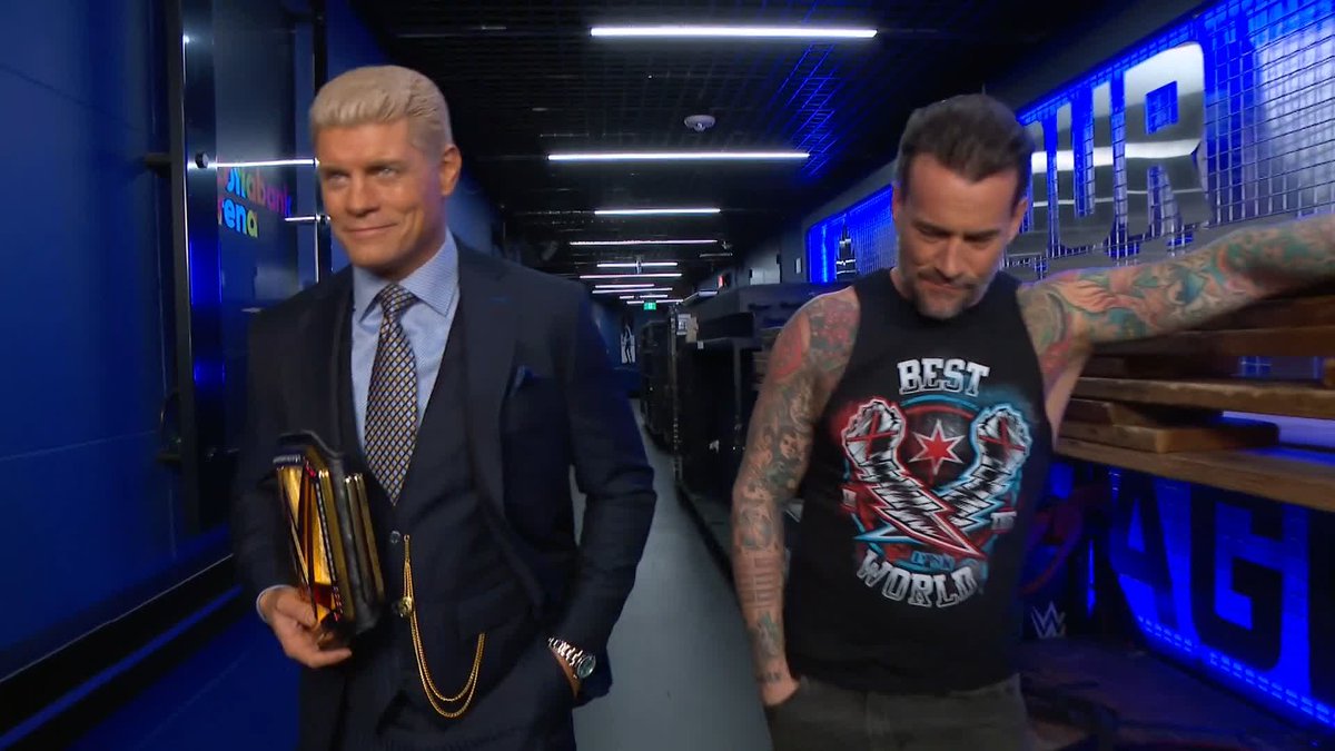 We see what you did there, player/coach 😅 #SmackDown