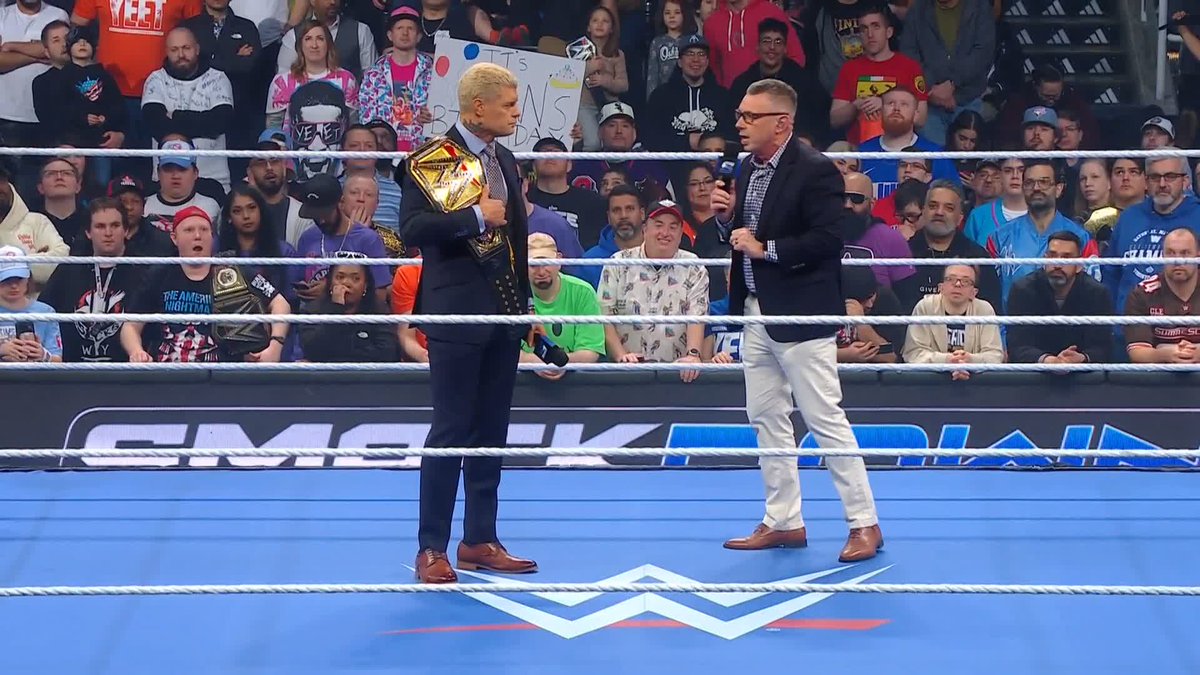After gifting Cody Rhodes a car, Dwayne Johnson had a special message ahead of #WWEChamber #SmackDown