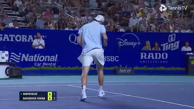 Grip it and whip it 💥 Shapo | Abierto Mexicano de Tenis | #AMT2025