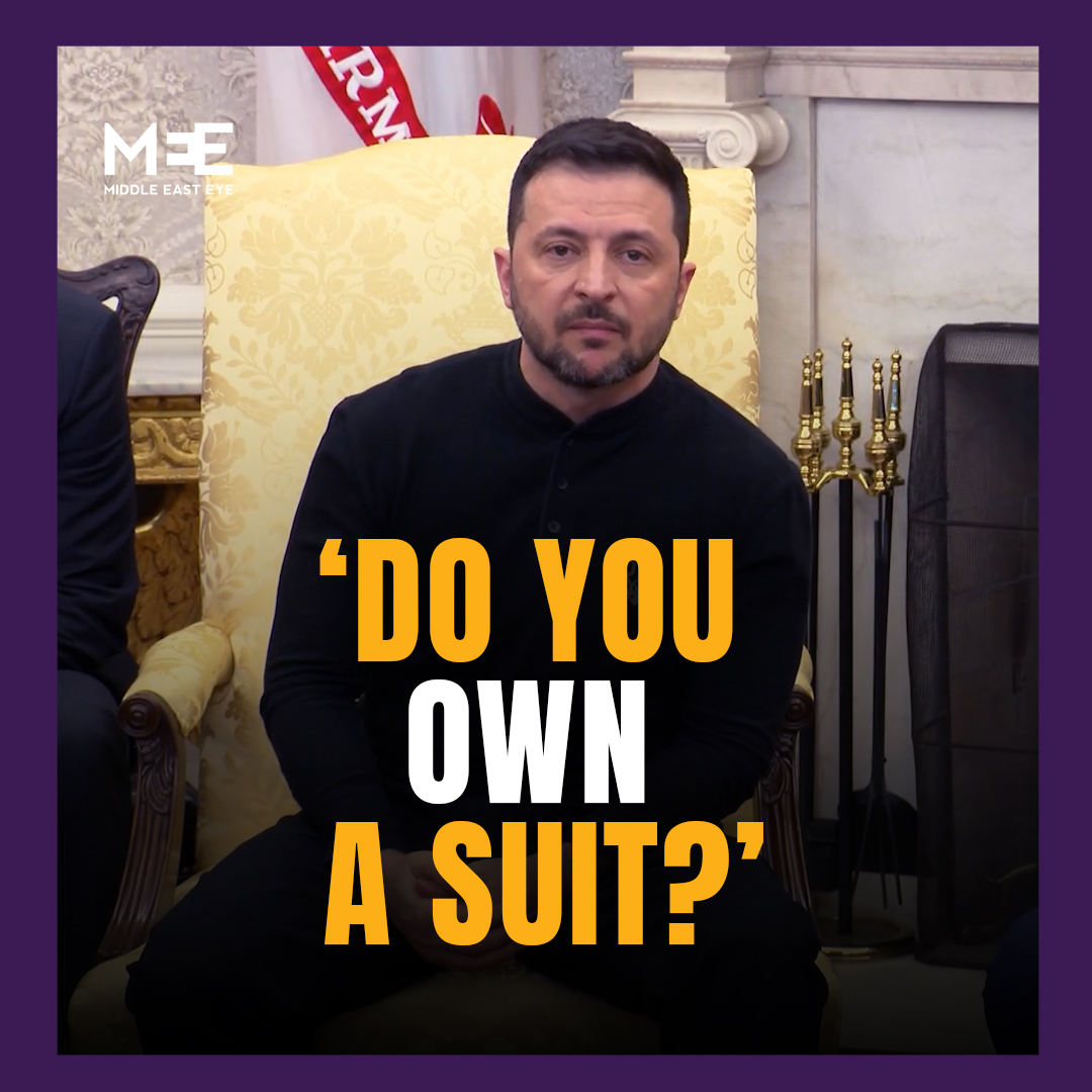 "I will wear costume after this war will finish." Ukrainian President Volodymyr Zelensky was asked why he won’t wear a suit during his Oval Office meeting with US President Donald Trump on Friday