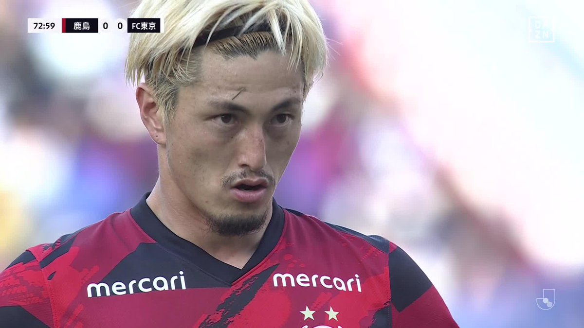 体を張って自ら得たPK きっちり沈める #鈴木優磨 今シーズン3ゴール目 🏆明治安田J1第4節 🆚鹿島×FC東京 🆓#DAZN LIVE配信中 #Jみようぜ #Jリーグ #鹿島FC東京