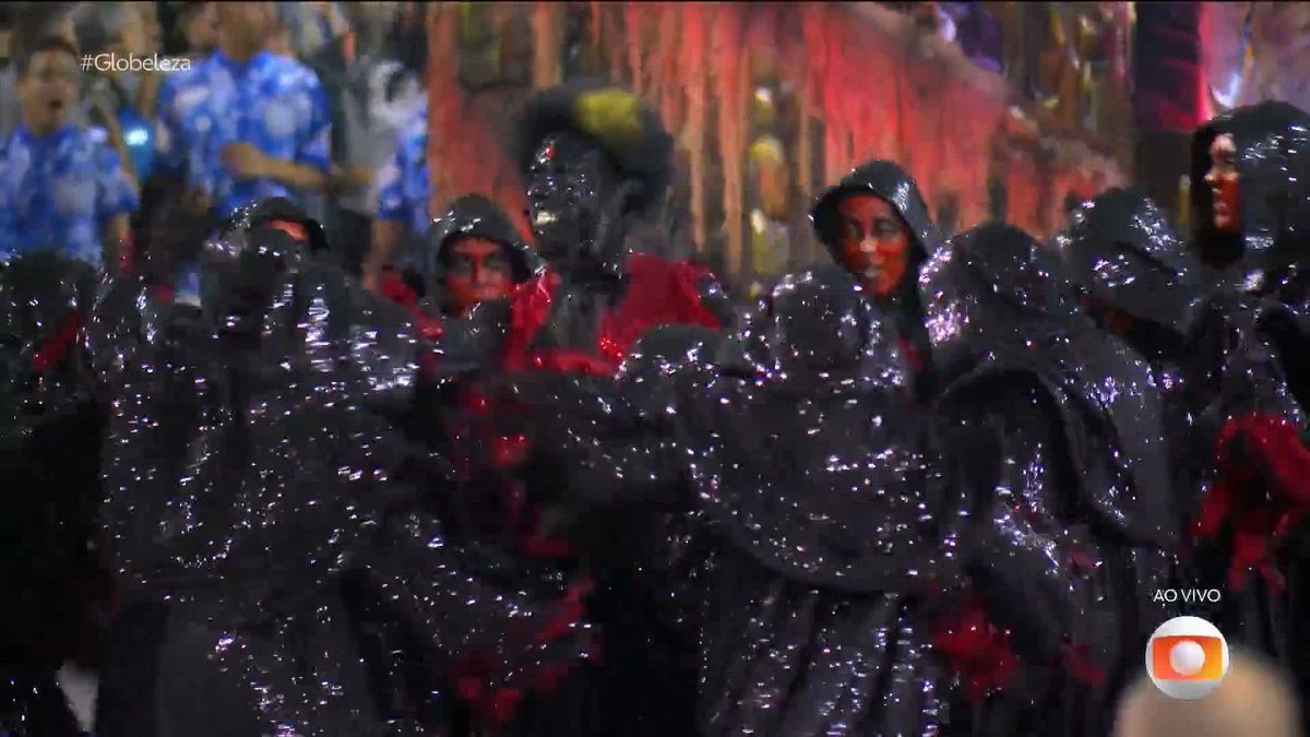 Impacto total com a comissão de frente da Tatuapé. 💥🎉 #Globeleza