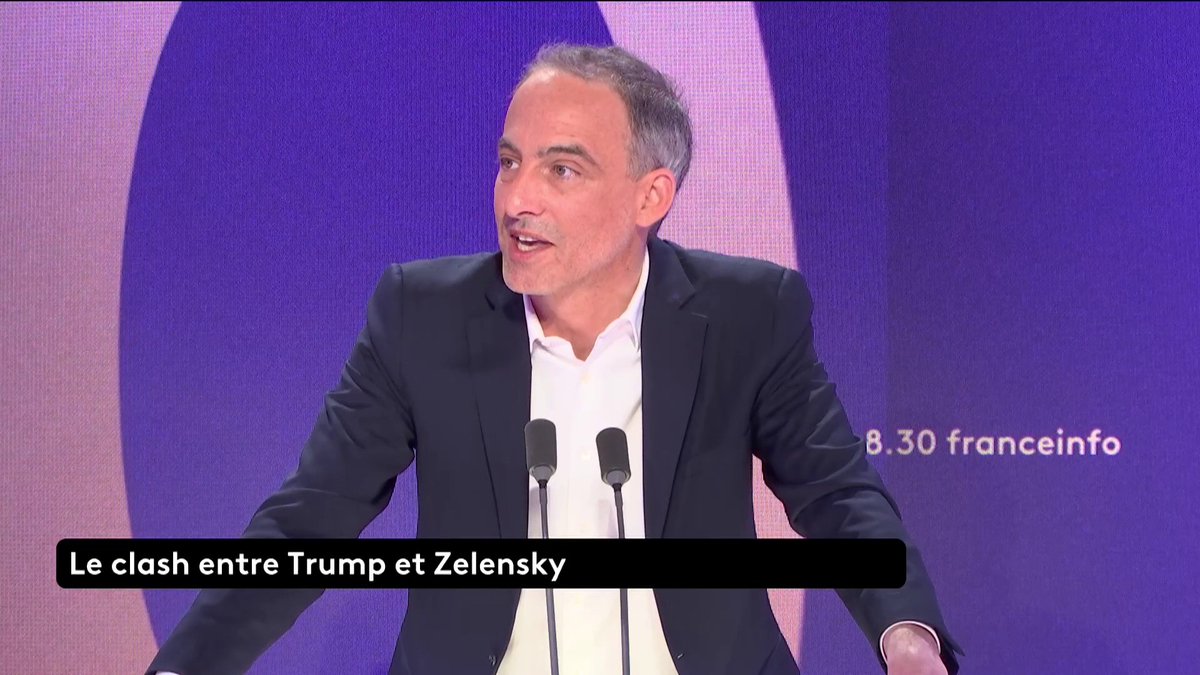 "Les Etats-Unis de Donald Trump ne sont pas nos alliés", martèle Raphaël Glucksmann, pour qui les Européens doivent maintenant agir, notamment en saisissant les avoirs russes gelés et en les affectant au soutien à l'Ukraine