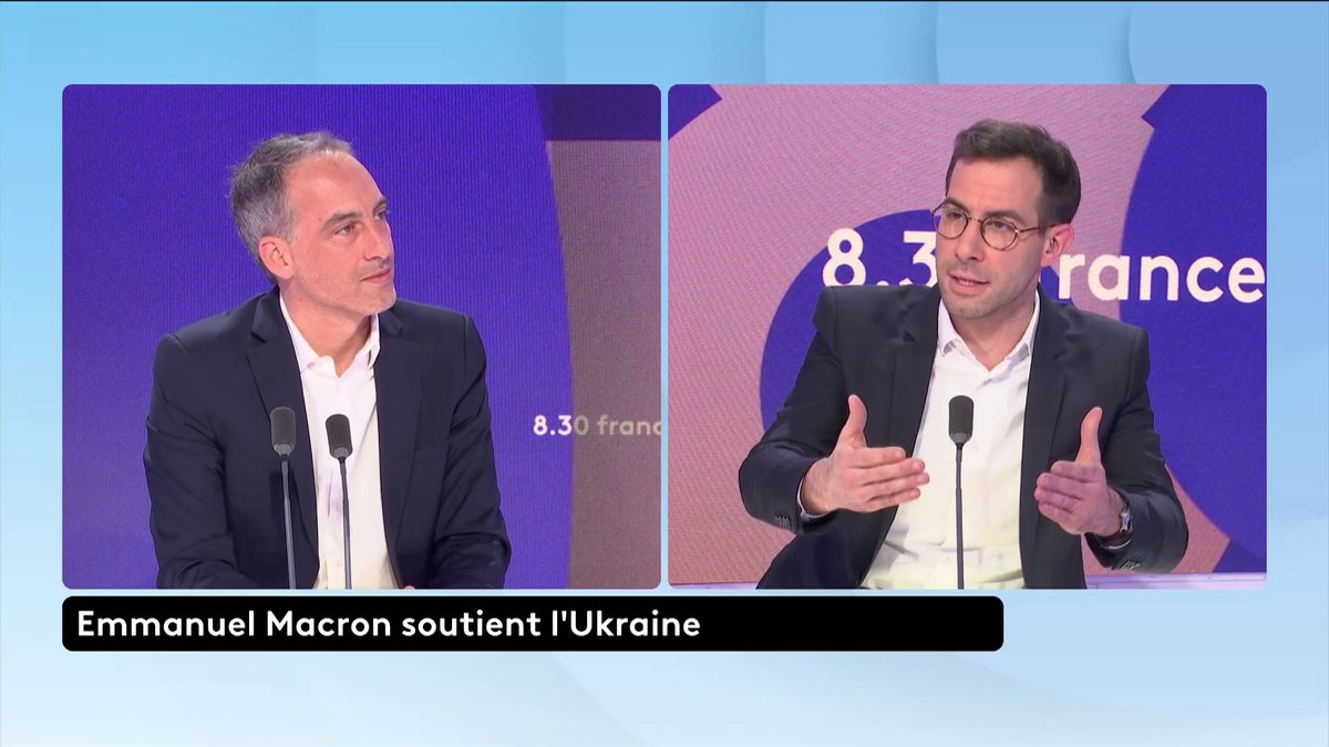 "Il faut que les Européens prennent des décisions", demande l'eurodéputé Raphaël Glucksmann, qui propose une réunion d'urgence du Conseil européen, et la mise en place d'une défense européenne autonome
