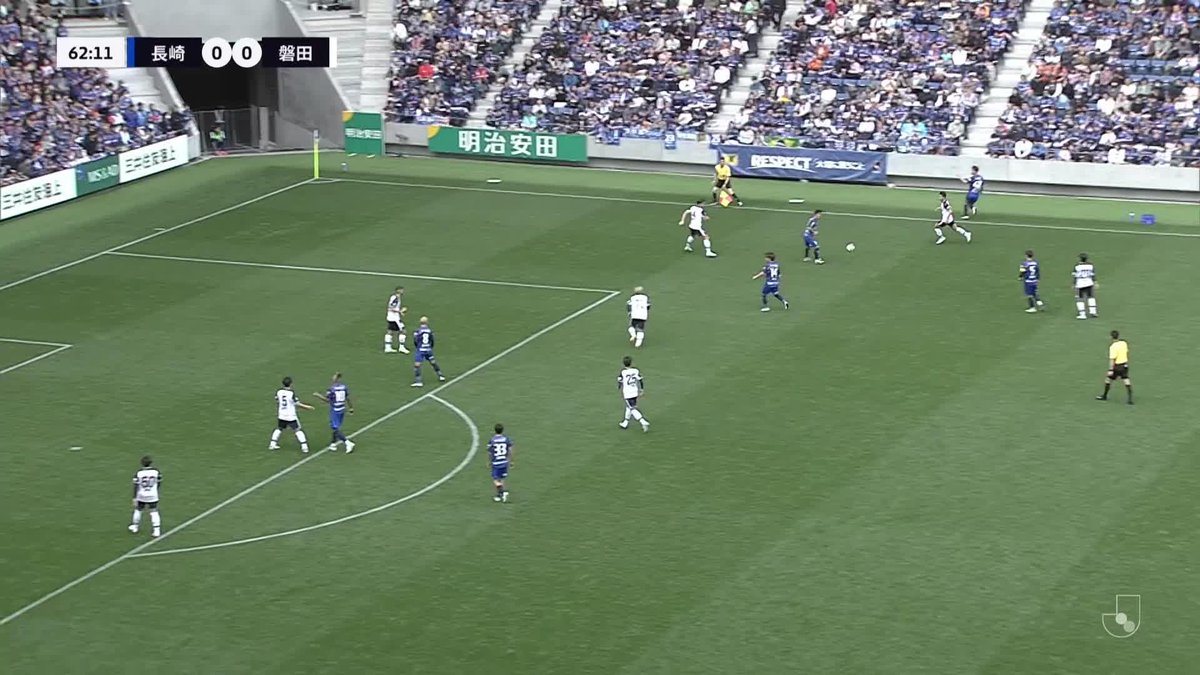 🔷🔶 𝙏𝙊𝘿𝘼𝙔'𝙎 𝙂𝙊𝘼𝙇⚽️✔️ 🔢1-0 ⚽️#笠柳翼 選手 値千金の決勝弾。 #山口蛍 選手のパスを受けた #笠柳翼 選手が上手い反転ターンから右足一閃。待望の今季初ゴール🔥 #vvaren #獲るぞTEPPEN #長崎磐田
