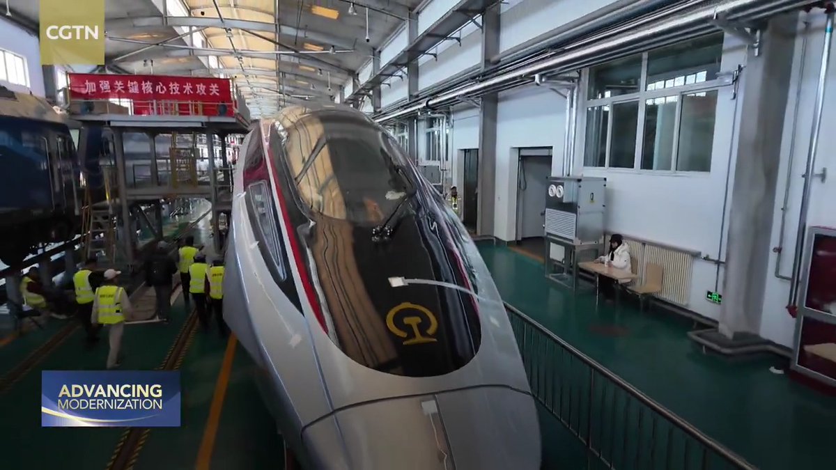 400 km/h! #China unveils CR450: World's fastest train #ChinaVibes #ChinaBuzz